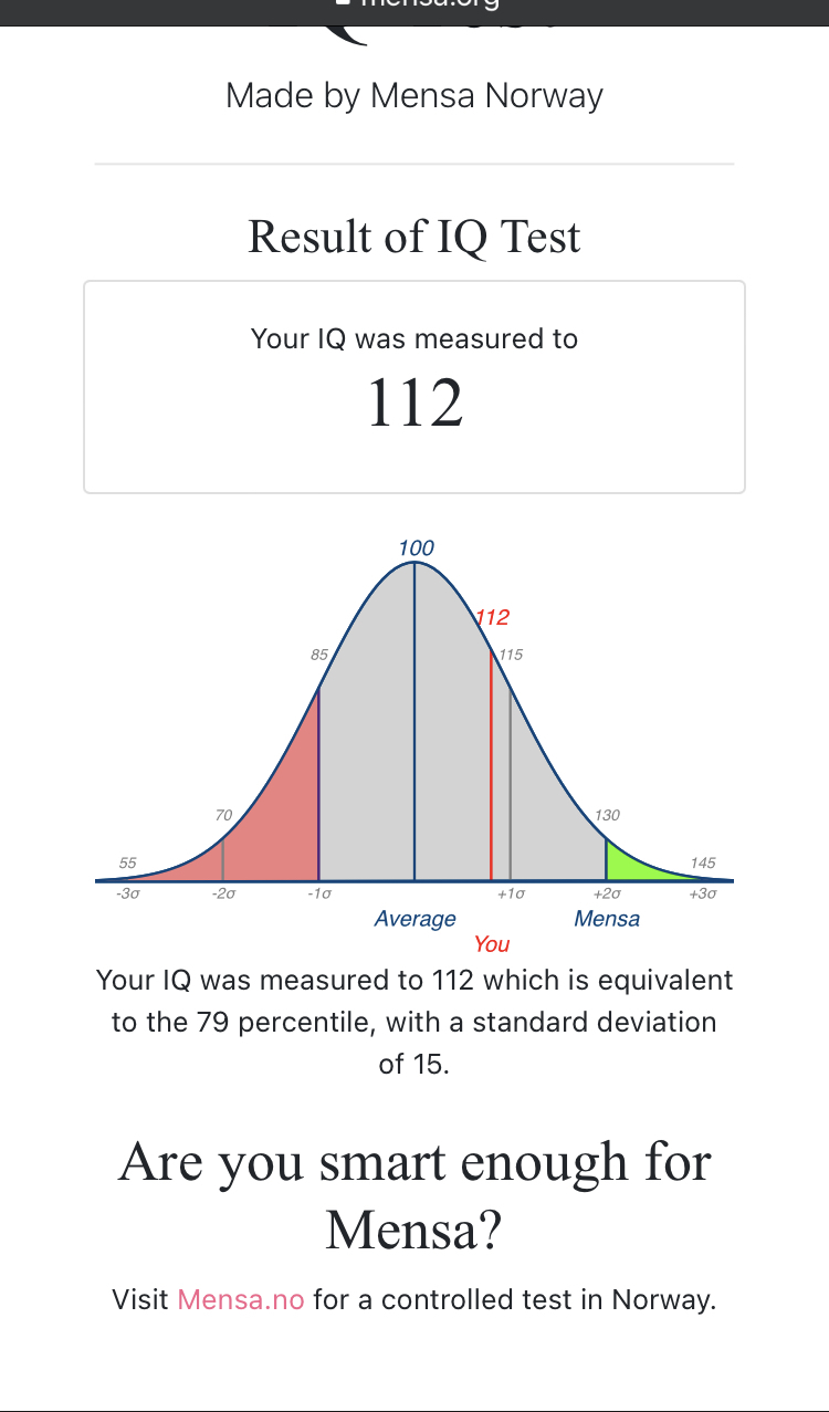 1Q180!巴打們又係時候做IQ test! - 香港高登討論區